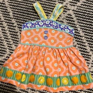 Matilda Jane cross back, halter style top, size 2